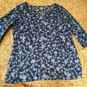 *50%OFF BUNDLES* J. Jill linen tunic 3/4 sleeves